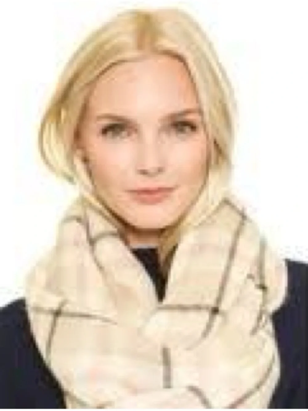 Kate Spade New York Transatlantic Plaid Blanket Scarf Plaid Lightweight Wrap